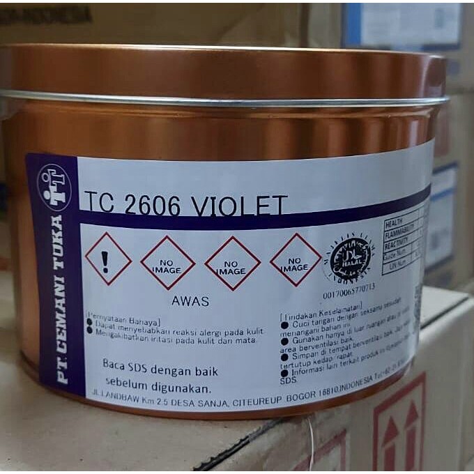 

Tinta cetak Cemani toka , TC 2606 Violet