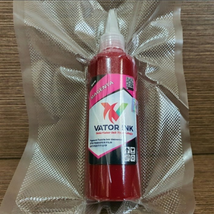 

Vator Ink Color Universal 500ml DTG DTF Sablon Digital