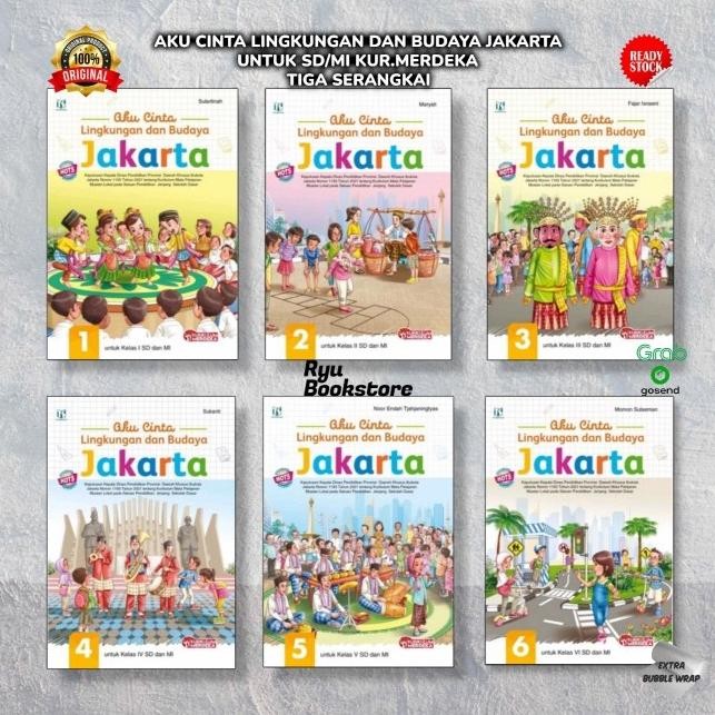 

|| PROMO ~`~ Merdeka PLBJ/Aku Cinta Lingkungan JAKARTA untuk SD/Mi - Tiga Serangkai ||~~~