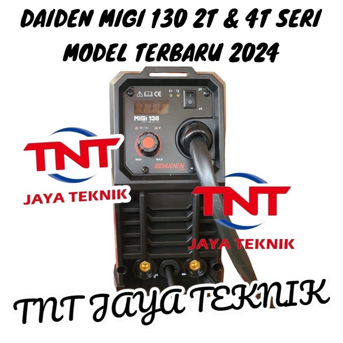 Mesin Las Daiden Migi 130 Travolas Tanpa Gas Mig 130 Daiden Gasless