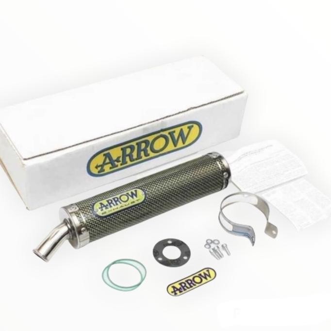 Terjangkau Knalpot Silencer Arrow 2 Tak Ninja 150 R Rr Nsr Satria Original