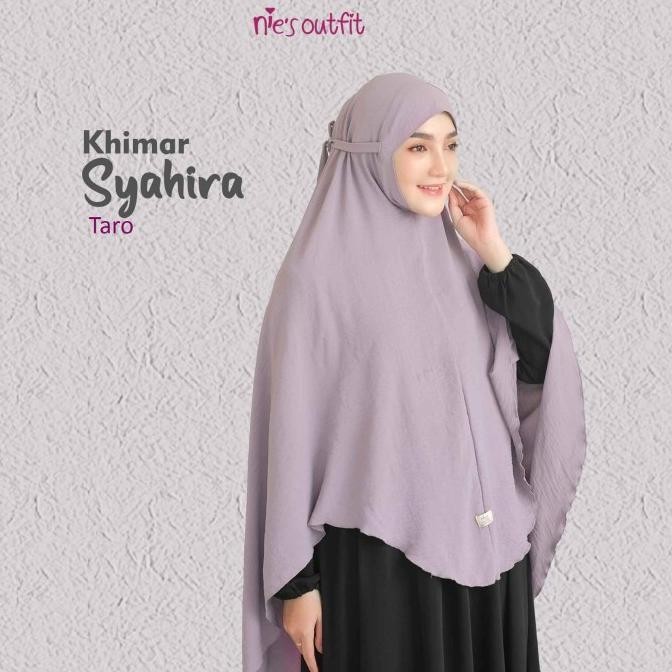 Miliki Hijab Instant Nies Outfit Khimar Syahira Jumbo Xxl Kerudung Bergoo