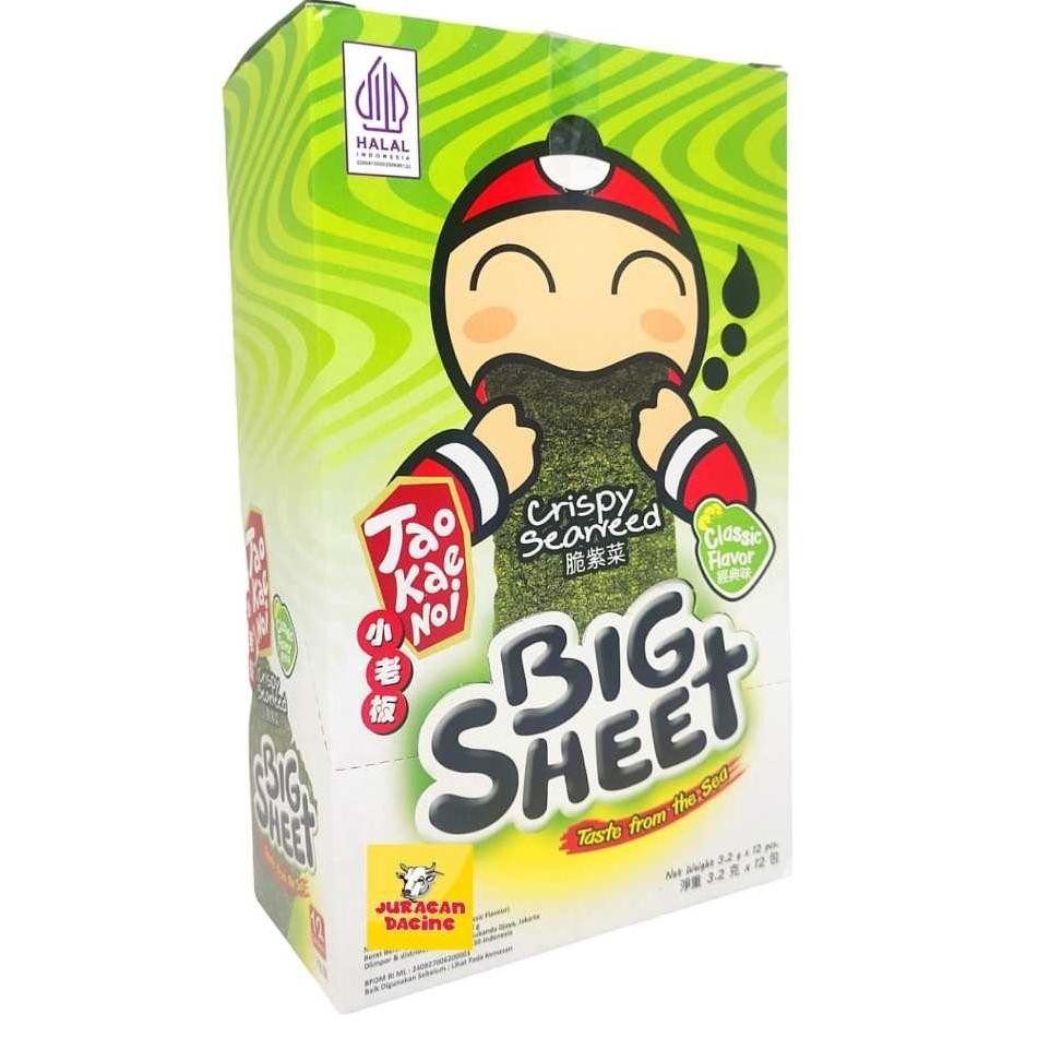 

Tao Ae Noi Cripy Eaweed Bheet Claic 1 Bo Ii 12Pc