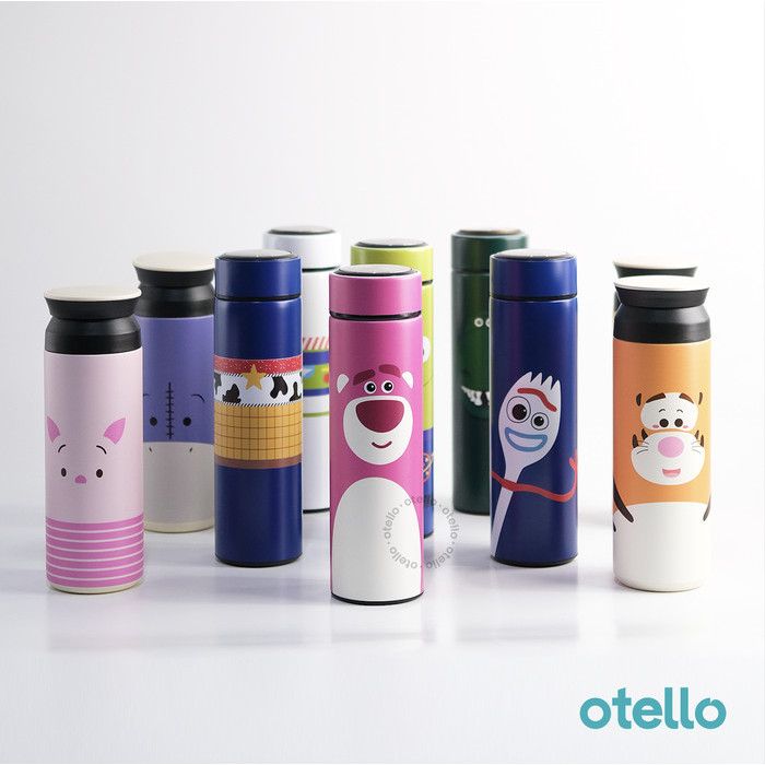 Tumbler Toy Story Lotso Kartun Pooh Buzz Botol Minum Stainless