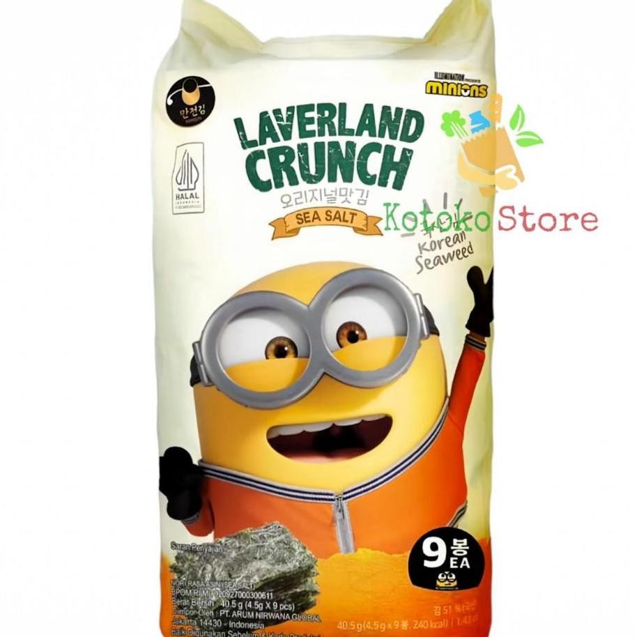 

Rumput Laut Laverland Crunch Ea 405Gr Orean Eaweed