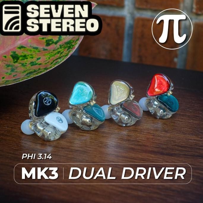 Phi 3.14 Audio IEM Dual Driver In Ear Monitor Panggung