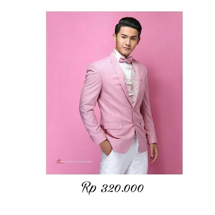 Jas Pink Pria / Jas Prewed Keren