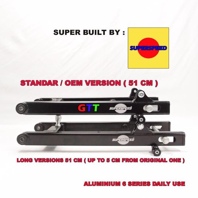 SWING ARM SuperSpeed LONG DAN STANDART VERSION HONDA SUPRA X 125
