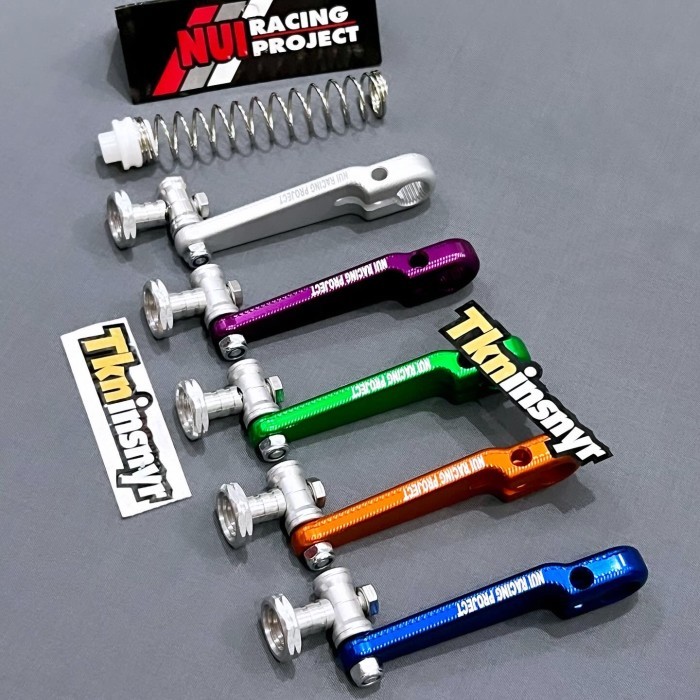 Paha Rem Nui Racing Alumunium Model Billet Cnc Rem Belakang Vario Beat Scoopy Mio