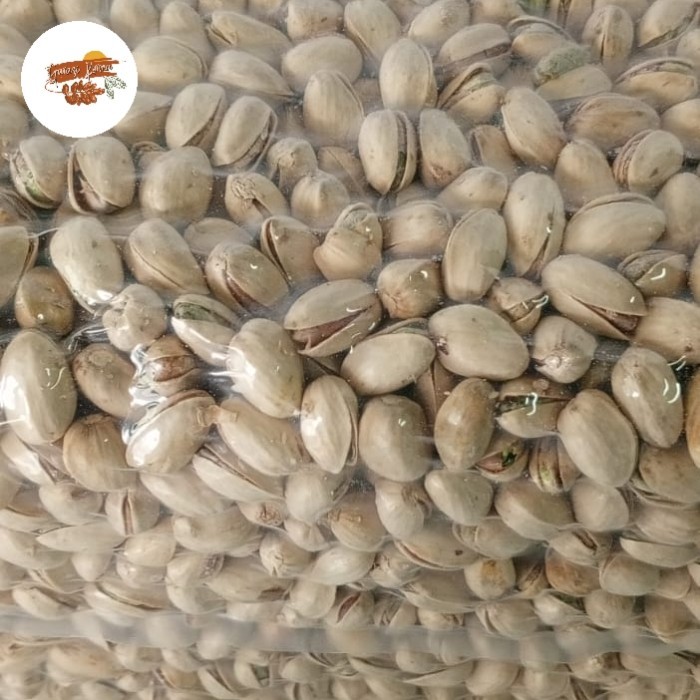 

BARANG TERLARIS Kacang pistachio 1kg panggang / pistachio cangkang kuning / pistachio roasted