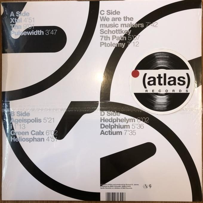 TERBARU VINYL / PIRINGAN HITAM APHEX TWIN - SELECTED AMBIENT WORKS 85-92 
