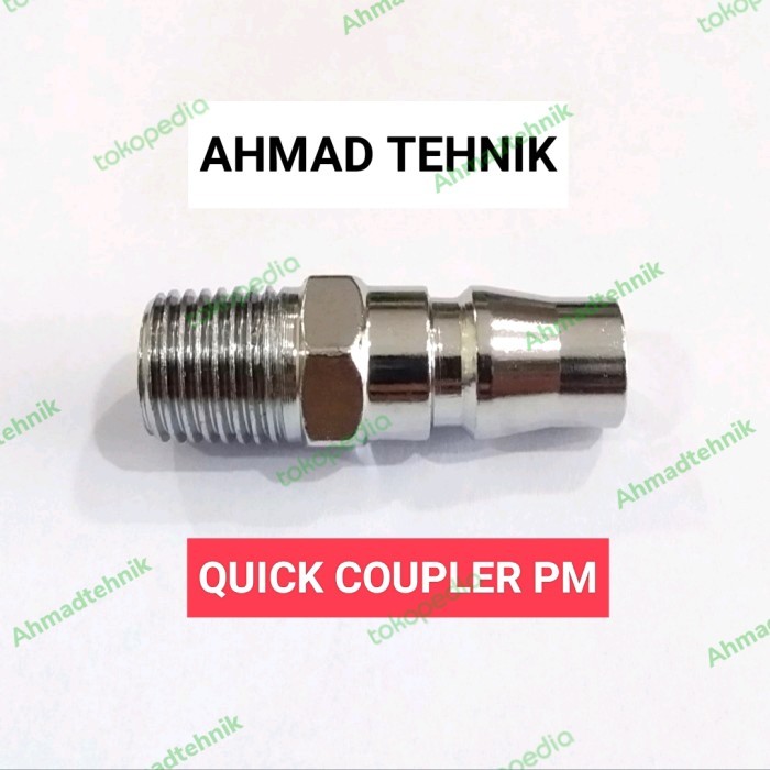 READY STOK SAMBUNGAN SELANG KOMPRESOR QUICK COUPLER 20PM NEPEL KOMPRESOR