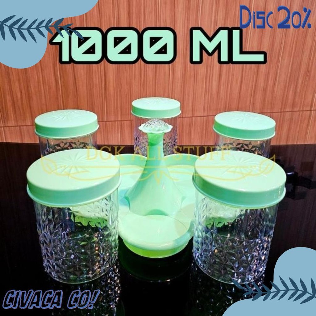 Toples Stoples Tonam Topnam Tempat Wadah Nampan Alas Set Kue Kering Nastar Lebaran Ramadhan Ramadan 