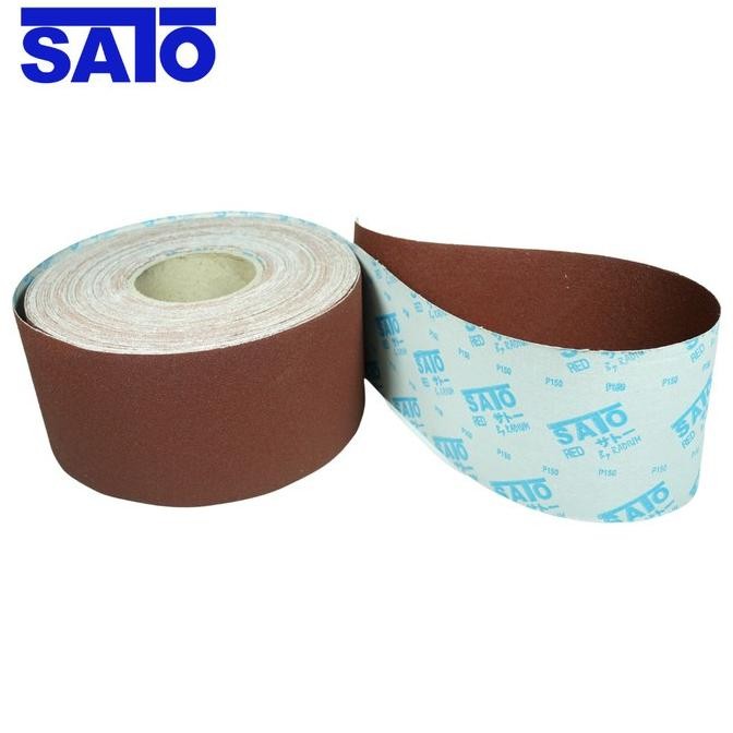 Promo Amplas Roll Sato Radium Kain 4 inci x 50m meteran Grit Gulung 10 cm