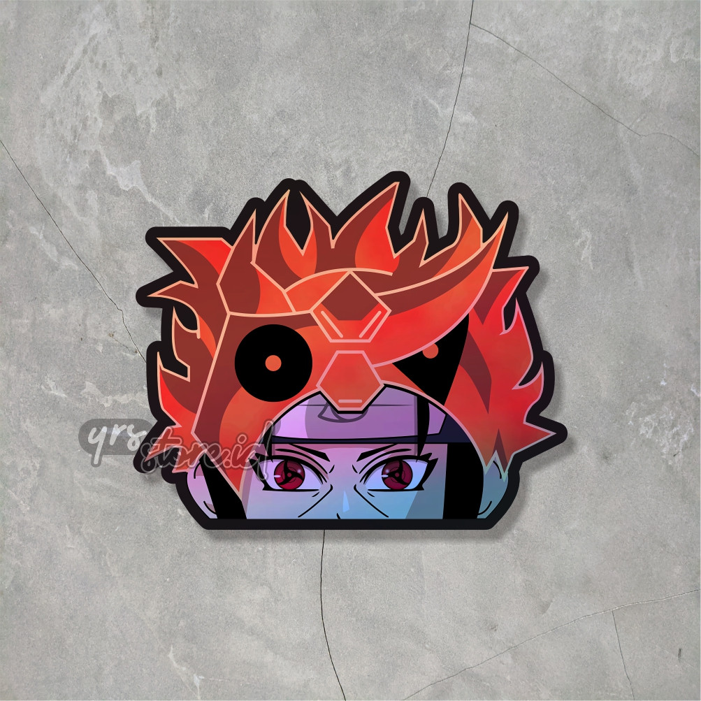 

Premium Cut - Anime Hologram Susano Hat Peeker Ukuran 56 X 63 Cm Itachi Garskin Stiker / Case Custom Terlaris 2PCS/ Fullbody
