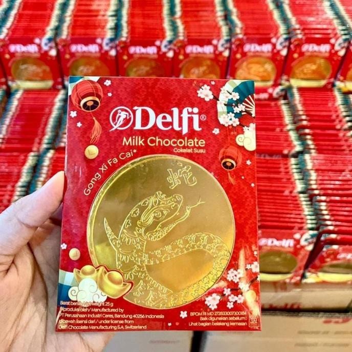 

Promo Coklat Coin Delfi Edisi Imlek Cokelat 10'S 10X 25Gr