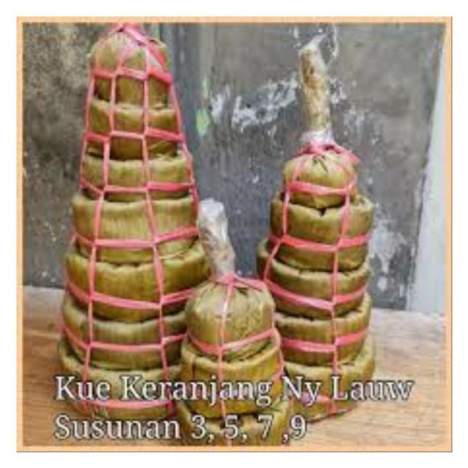 

Sale Kue Keranjang Daun Imlek Kue Cina Ny Lauw Khas Tangerang Susun 5