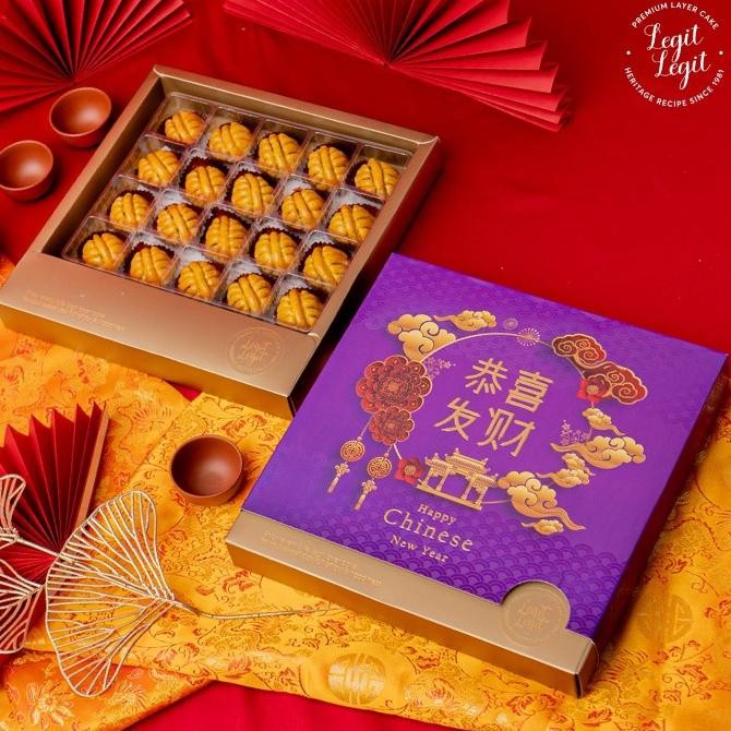 

Murah Nastar Daun Premium Box - Isi 20 Pcs - Chinese New Year Hampers | Legit Legit | Lunar New Year Hampers | Hampers Imlek | Parcel Imlek | Hadiah Imlek | Paket Kue