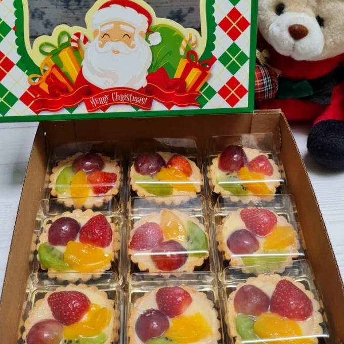 

Sale Hampers Pie Buah Christmas Isi 9 Pcs