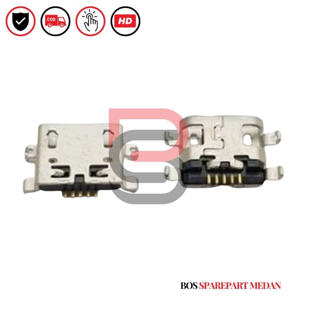 CONNECTOR CHARGER SMARTFREN MAX C / S890 / REDMI 5 / REDMI NOTE 2 / 3 / 4 / 4X ORI ( 5 PIN ) ONLY