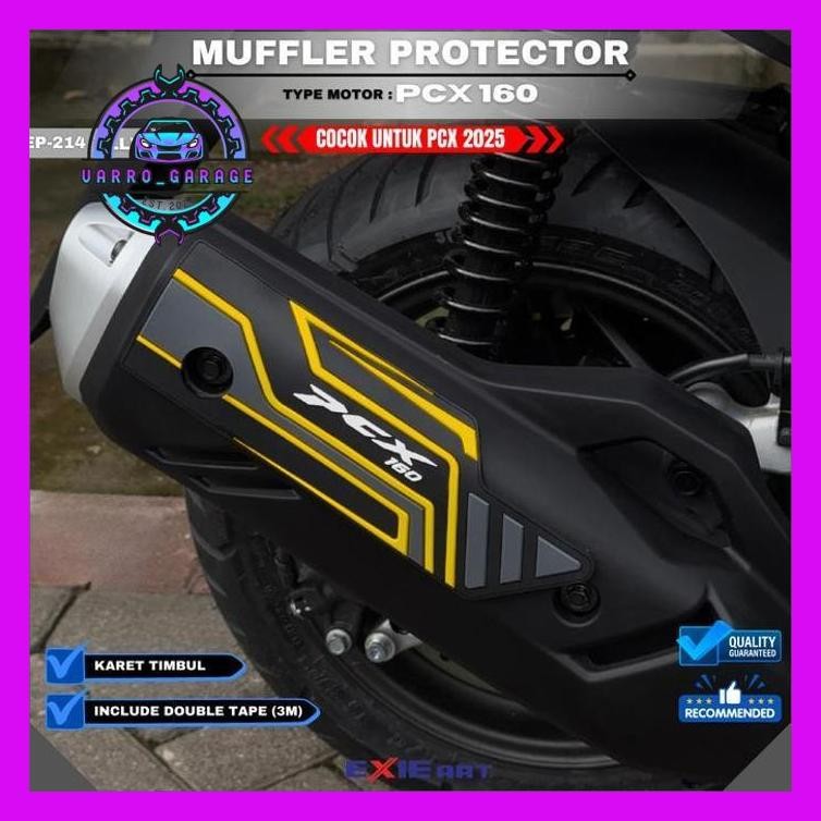 MUFFLER PROTECTOR KNALPOT PCX 160 - AKSESORIS PCX 160