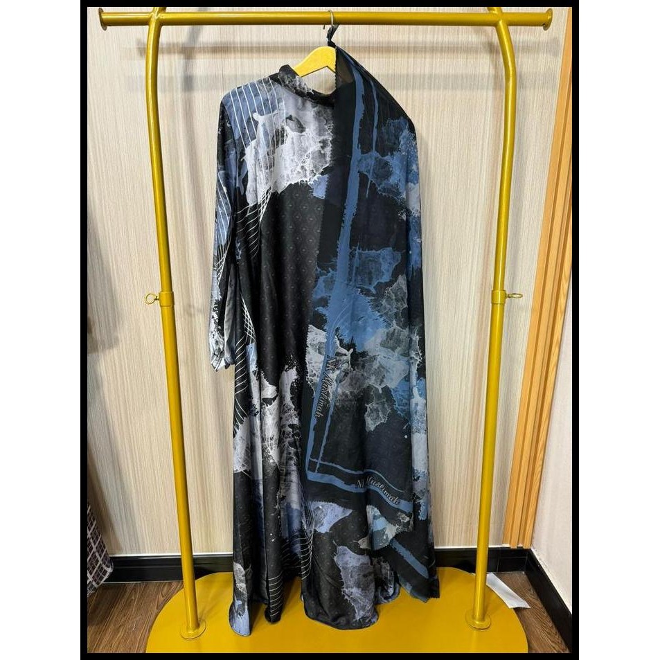 Terlaris [ Kode Nk ] Gamis Printing Sosialita By Nk Muslimah Good Quality