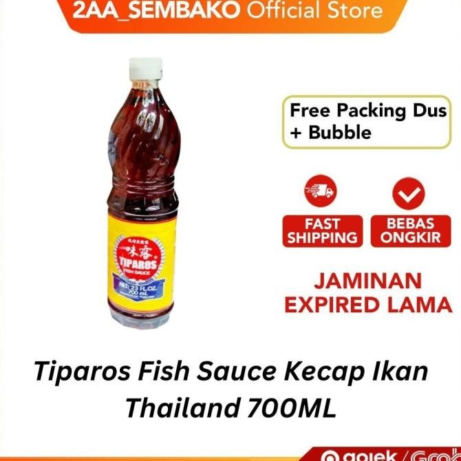 

tiparos fish sauce kecap ikan thailand 700ml termurah