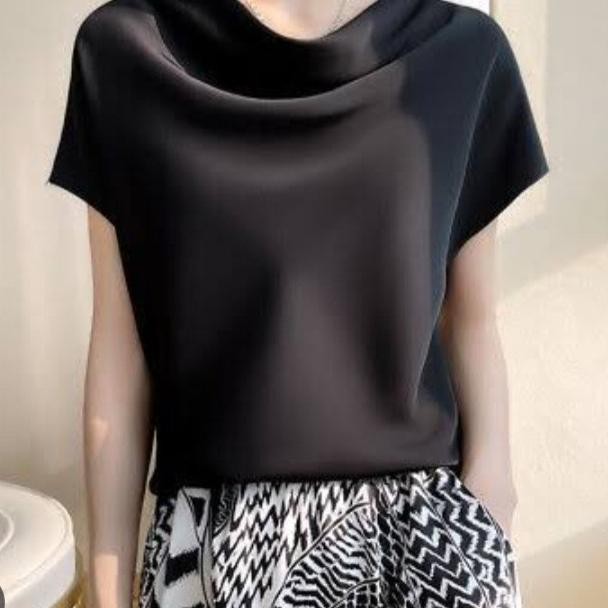 blouse wanita simple layer atasan baju kerja dalaman inner blazer CDS