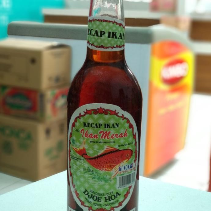 

kecap ikan cap ikan merah 620 ml djoe hoa ( go send grab only ) termurah