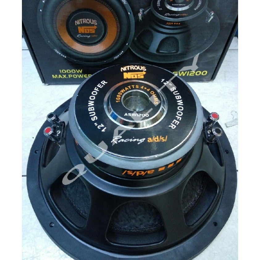 SUBWOOFER ADS NITROUS 12 INCH BARU 1000 WATT DOUBLECOIL
