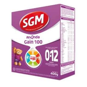 SGM ANANDA GAIN 100 0-12 400 GR - RAJA SUSU