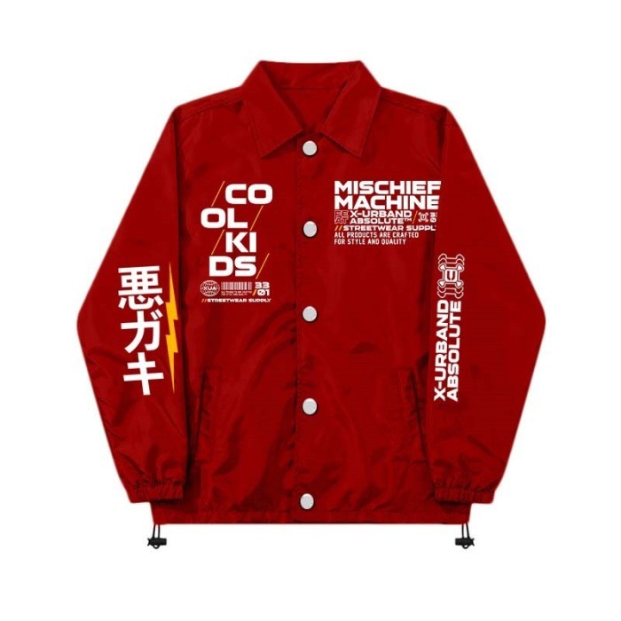 X-URBAND OFFICIAL - K071 JAKET COACH ANAK