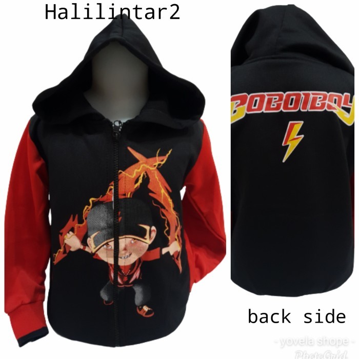 JAKET BOBOIBOY HALILINTAR2 / PETIR