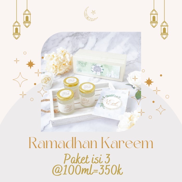 

PROMO !!! SALE TERLARIS HAMPERS IED ISI 3@100ML READY