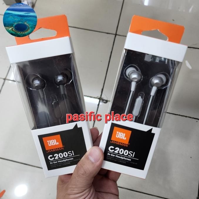 Produk Baru JBL C200SI Headset Earphone Bass ORIGINAL Jack 3.5mm by Harman