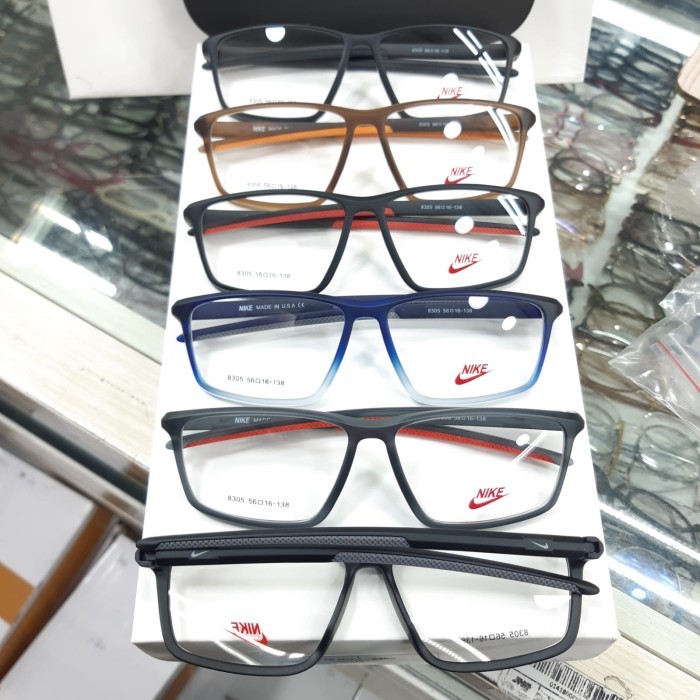 Frame Kacamata NIKE 8305 Pria Sporty minus baca photocromic Sport