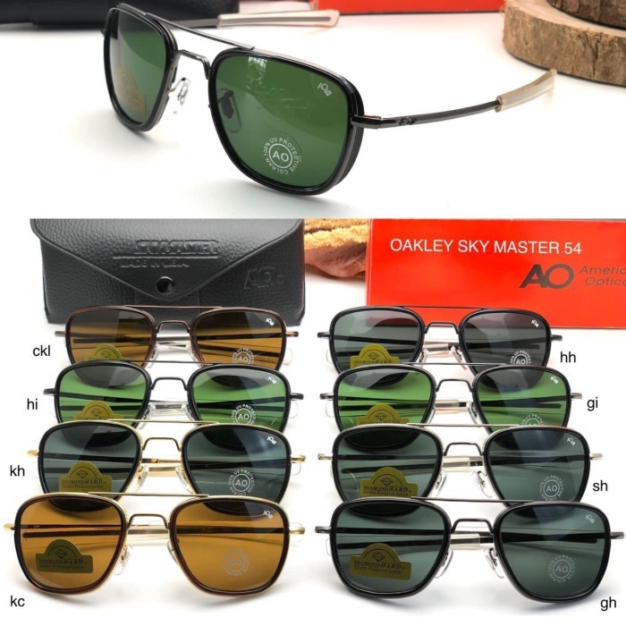 Kacamata AMERICAN OPTICAL AO SKYMASTER Pilot Aviator KC