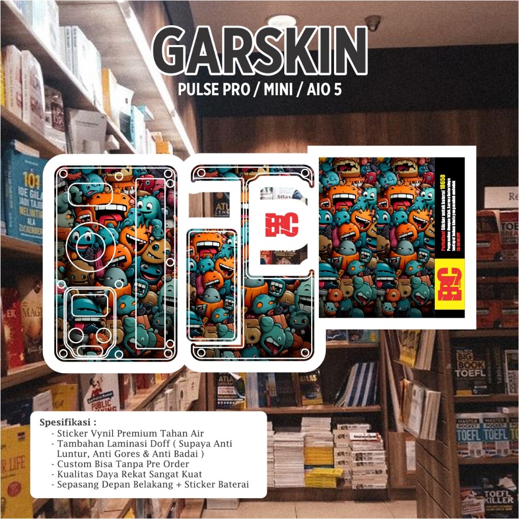 

Premium Cut - Er Concept Sipulse Bulat 16 Garskin Stiker / Case Custom Terlaris 2PCS/ Fullbody