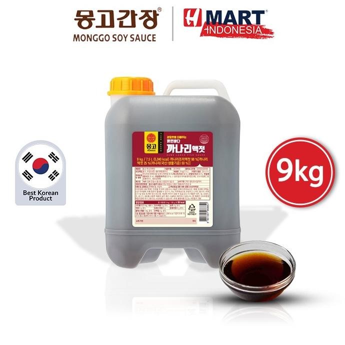 

monggo canary sauce - kecap ikan kanari - kecap asin 9kg termurah