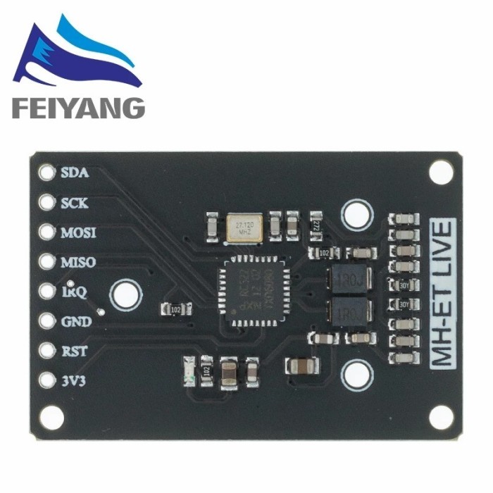 Mini RC522 RFID Module Support E-KTP RC-522 ORI NXP Card Reader Writer