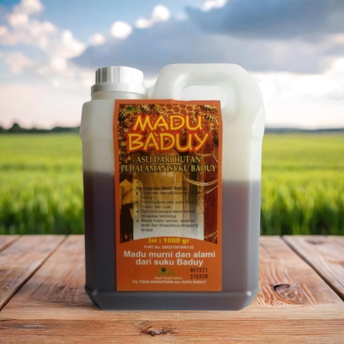 

ORIGINAL Madu Baduy TN Madu Asli Dari Pedalaman Hutan Badui Toga Nusantara PREMIUM