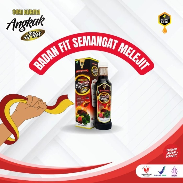

ORIGINAL Madu Fira Sari Kurma Angkak Plus Madu Ubi Jalar Jambu Biji Propolis PREMIUM