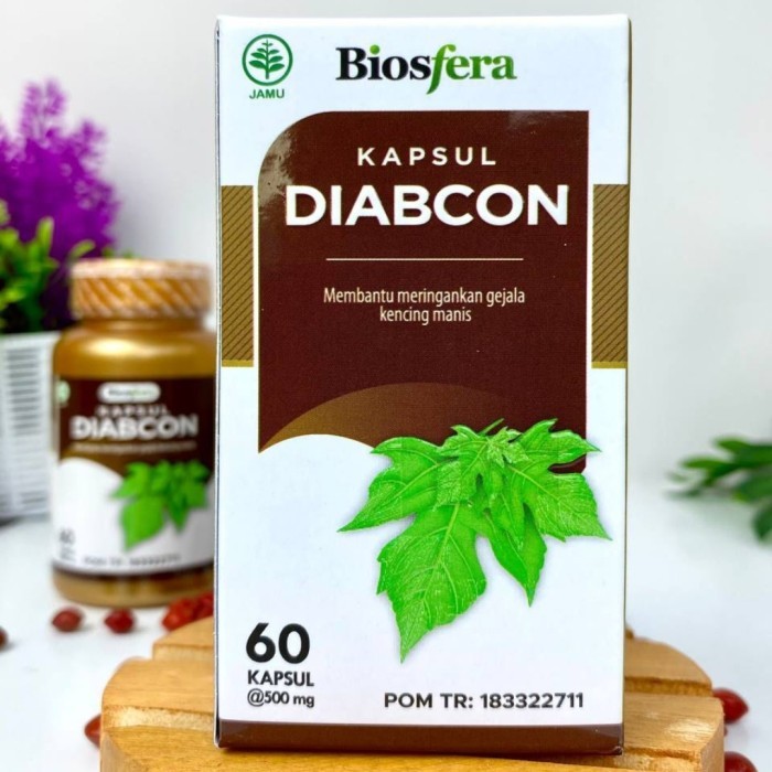 

ORIGINAL Diabcon Obat Gula Darah Diabetes Kencing Manis Herbal PREMIUM