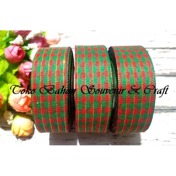 

{{{{}}] pita kotak natal 1 inci - 20yard/ rol