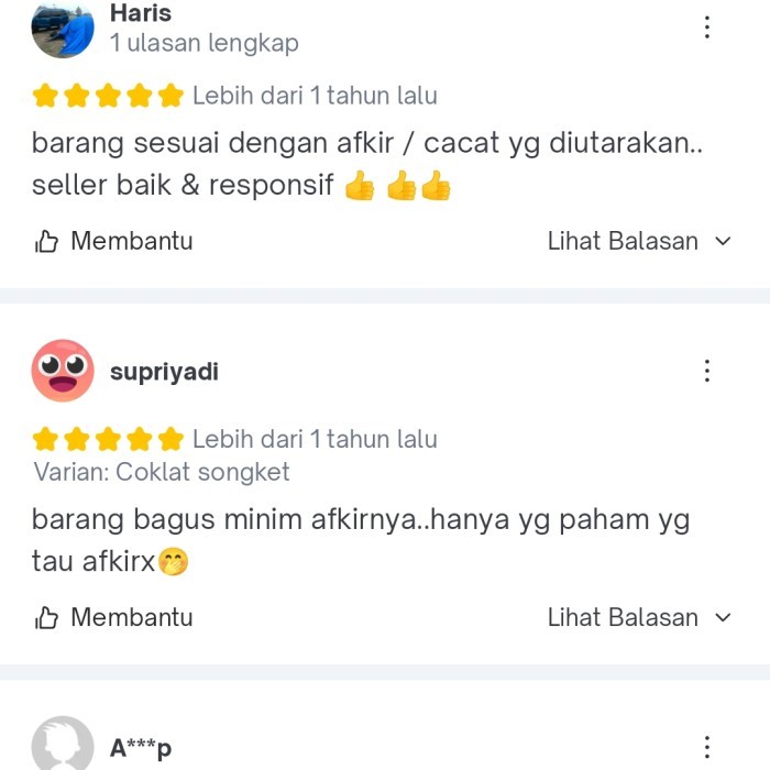 Sarung Bhs Classic Afkir Murah Asli 100%