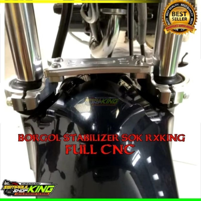 SPECIAL BORGOL SHOCK DEPAN RX KING MODEL TK PRO FULL CNC STABILIZER SOK DEPAN RX SERIES RXKING RXS