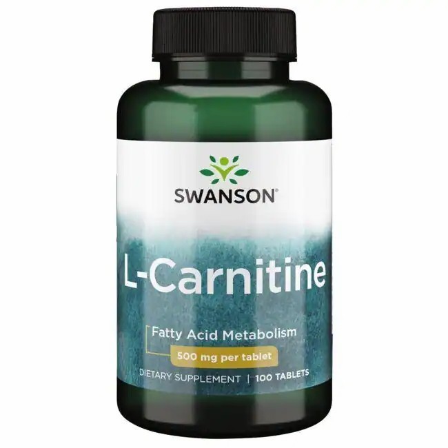 Swanson L-Carnitine 500 mg 100 tablets