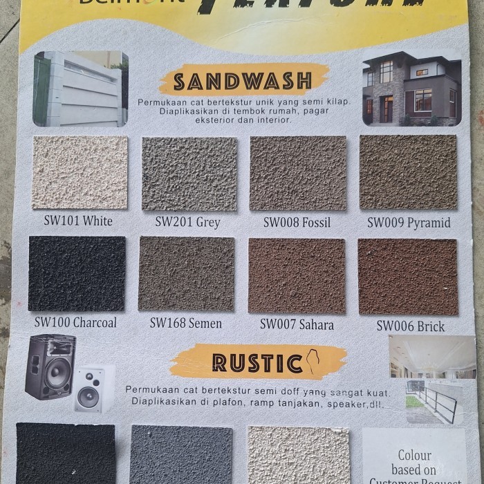 Cat Kamprot texture belmont Kualitas Terbaik