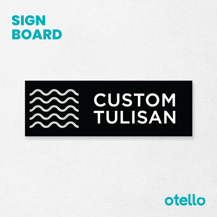 

Signage Custom Tulisan Sign Board Akrilik Print Signage Acrylic