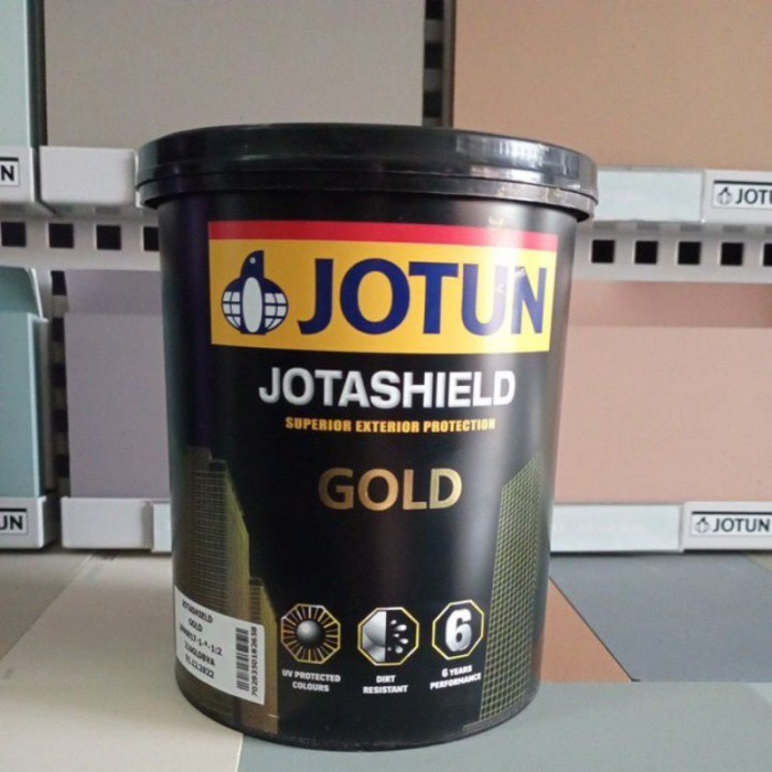 Terbaru Jotun Jotashield Gold 1L (Premium Quality) / Cat Tembok Emas Best Quality Asli 100% Original